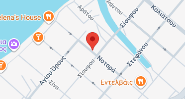 Location of business on map