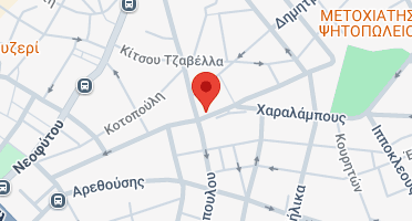 Location of business on map
