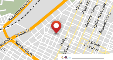 Location of business on map