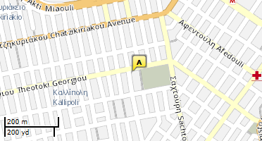 Location of business on map