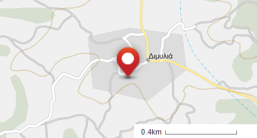 Location of business on map