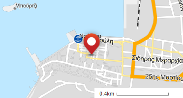 Location of business on map