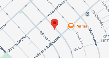 Location of business on map
