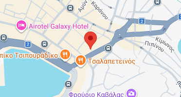Location of business on map