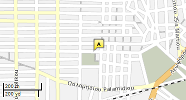 Location of business on map