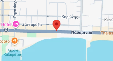 Location of business on map