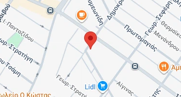 Location of business on map
