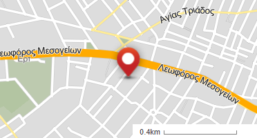 Location of business on map