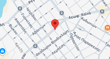 Location of business on map