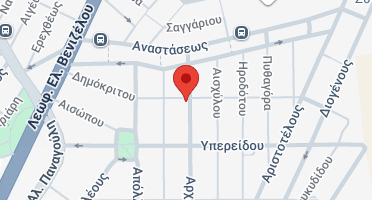Location of business on map