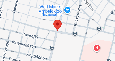 Location of business on map