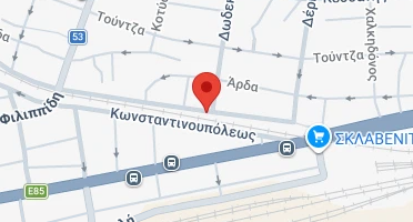 Location of business on map