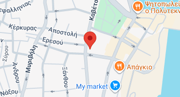 Location of business on map