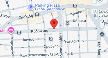 Location of business on map