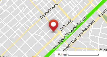 Location of business on map