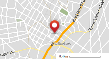 Location of business on map