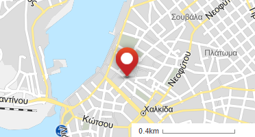 Location of business on map