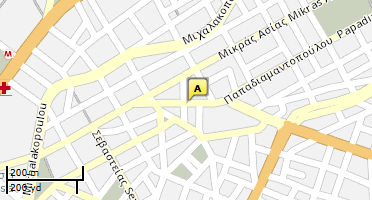 Location of business on map