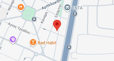 Location of business on map