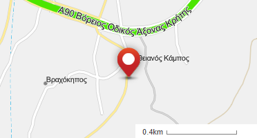 Location of business on map