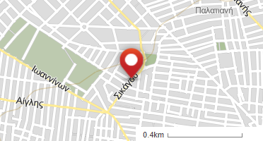 Location of business on map