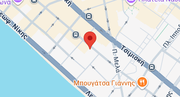 Location of business on map