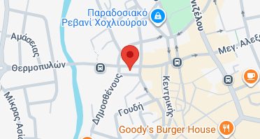 Location of business on map