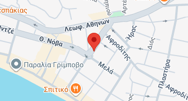 Location of business on map