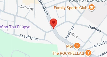 Location of business on map