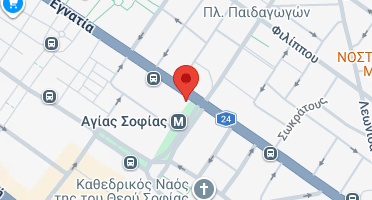 Location of business on map