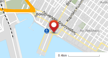 Location of business on map