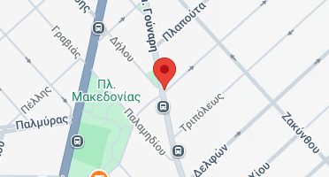 Location of business on map
