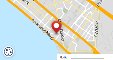 Location of business on map