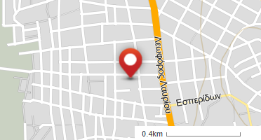 Location of business on map