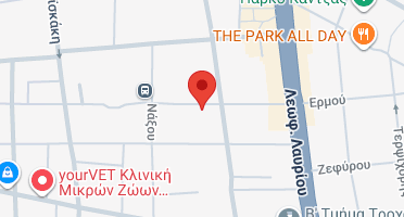 Location of business on map