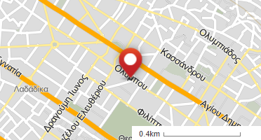 Location of business on map