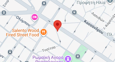 Location of business on map