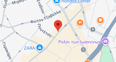 Location of business on map