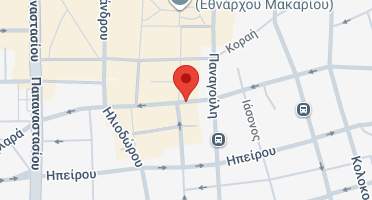 Location of business on map
