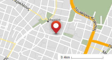 Location of business on map