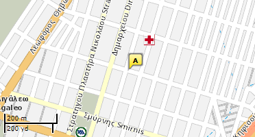 Location of business on map