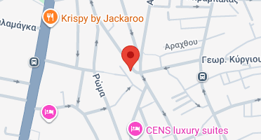 Location of business on map