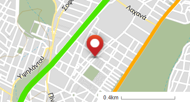 Location of business on map