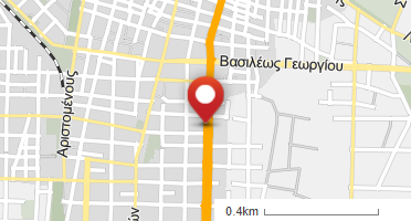 Location of business on map