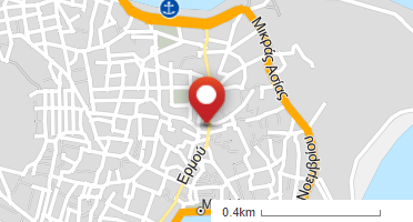 Location of business on map