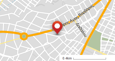 Location of business on map