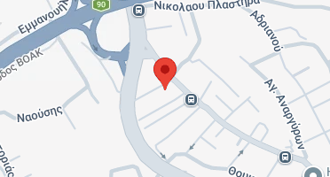 Location of business on map