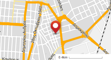 Location of business on map