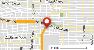 Location of business on map