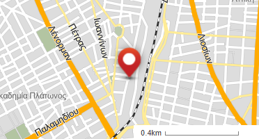 Location of business on map